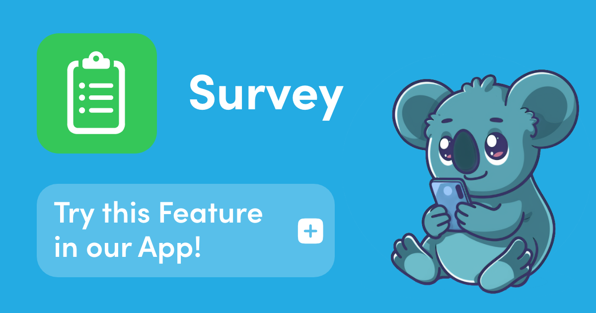 Survey screenshot