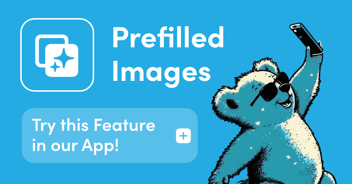 Prefilled Images screenshot