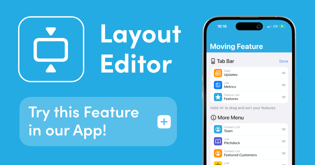 Layout Editor Screenshot