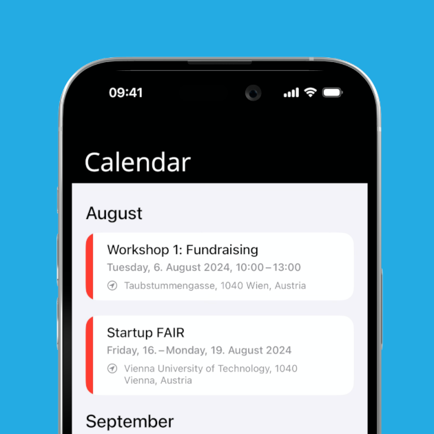 Kalender Screenshot