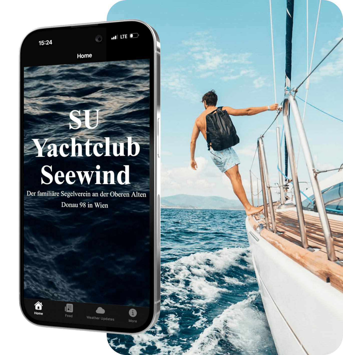 Segelclub App Vorschau