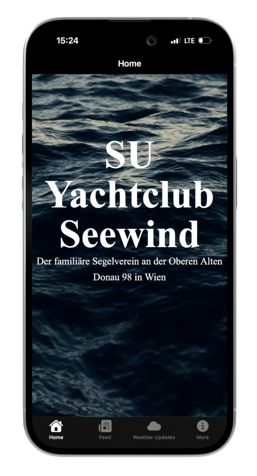 Segelclub App Screenshot